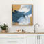 Abstrait bleu, jaune, moderne, contemporain, encadré de chambre à coucher, décorations murales sur toile-109881852-109881855