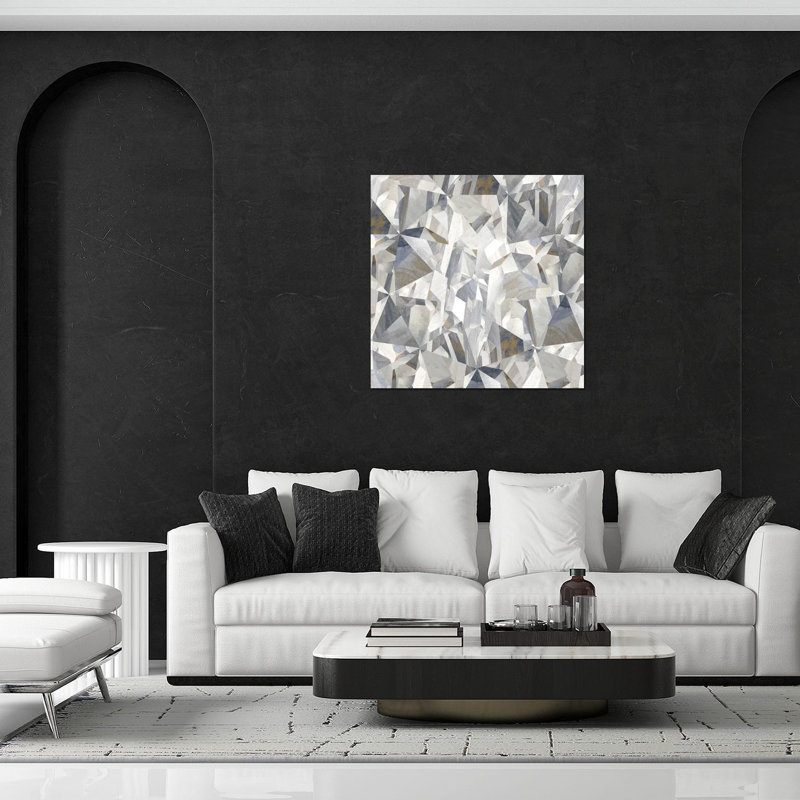 Crystal Clearing I, impression sur verre acrylique, H 24 po x l 24 po x P 0,25 po