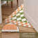  Checkered Washable Area Rug for Living Room Non-Slip Soft Stain Resistant Indoor Carpet