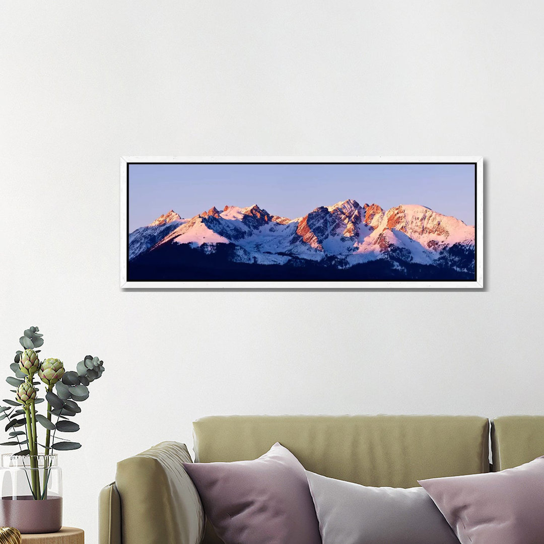 Rocky Mountain Range by Dan Ballard - Panoramic Print on Canvas