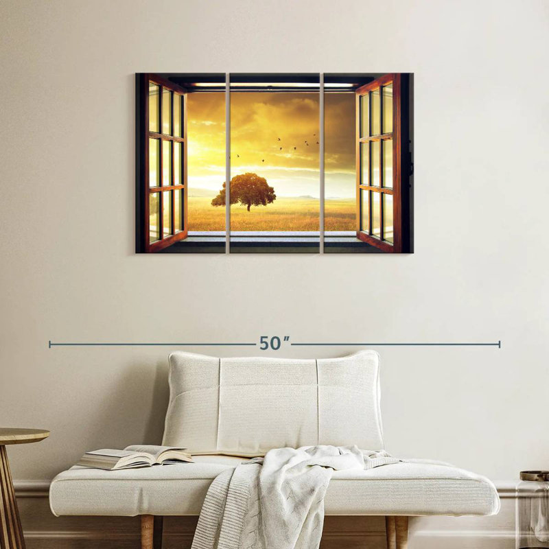 Harnek Sunny Spring Window, 24" H x 38" W