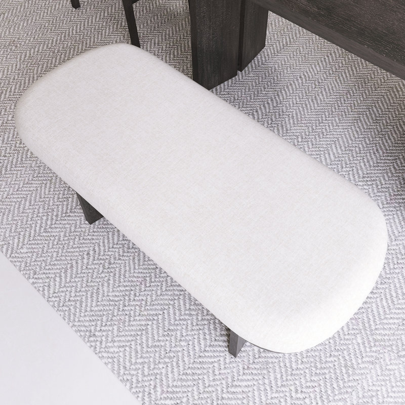 Ensemble de table de salle à manger 65,25 po avec banc 65,25 po, Espresso