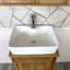 Martine 520mm Single Bathroom Vanity with Vessel Ceramic Basin-166845479