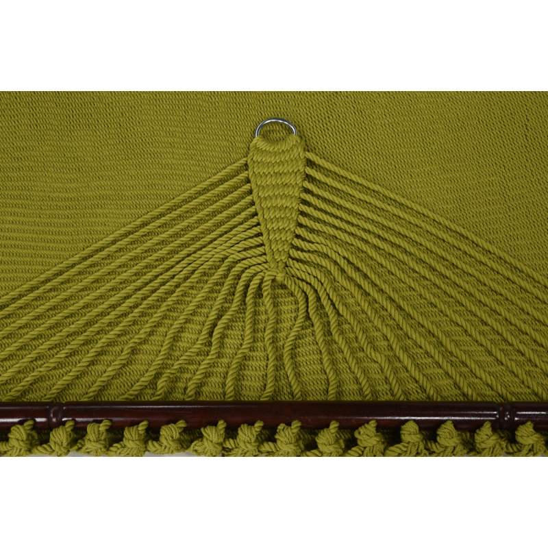 Hamac double à barre d'écartement Blanco, Olive