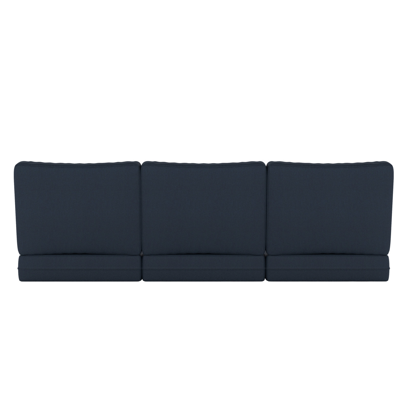 24" Sunbrella® Sofa Seat and Back Cushion, Canvas Navy Sunbrella® Canvas
