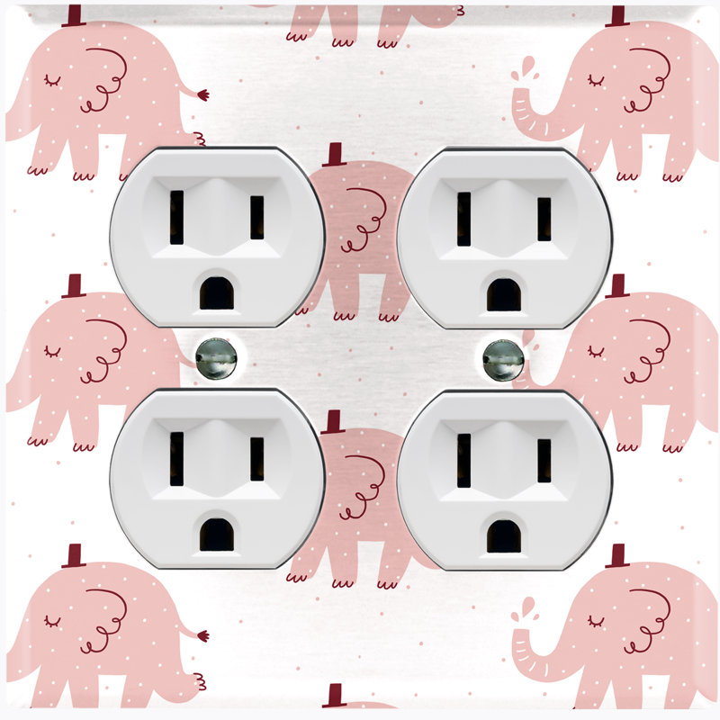 Animals 2 - Gang Duplex Outlet Standard Wall Plate