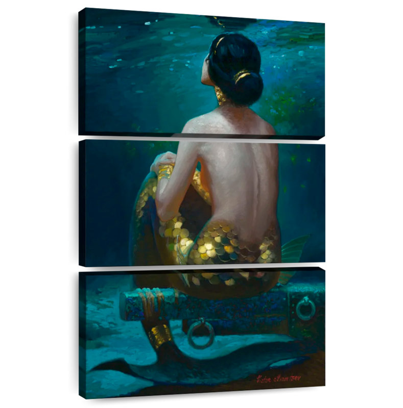 Kelan Shimmering Dreams, 50" H x 32" W