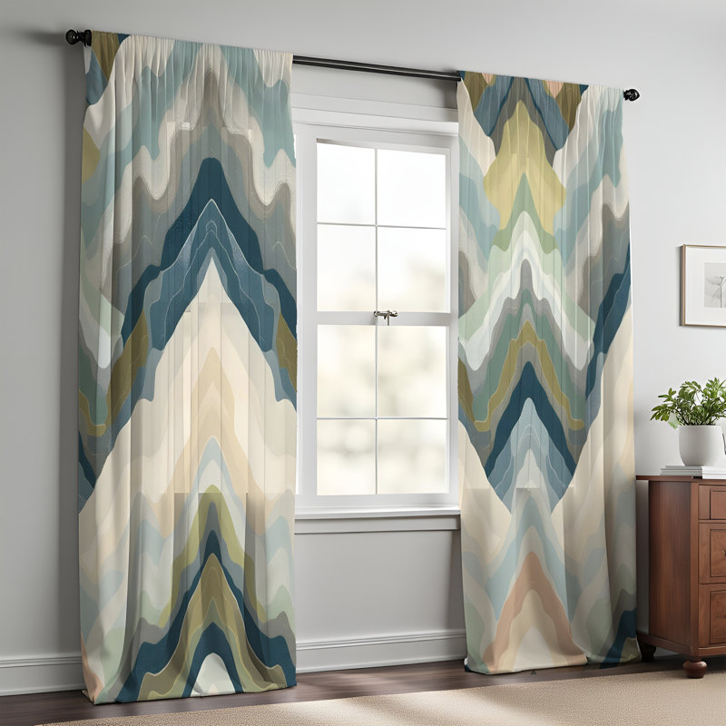 Window Curtains (WC01627), 20" W x 82" L