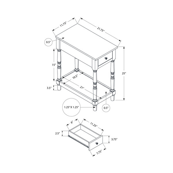 Dimensions du produit