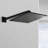 BathSelect 16" Wall Mount Dark Oil Rubbed Bronze  Square Rain Shower Head-130111934-130111937