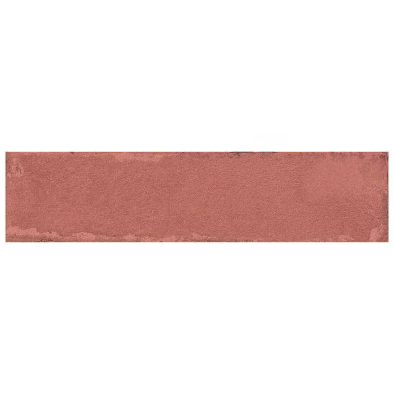 Luca 3" x 12" Ceramic Tile, Pink