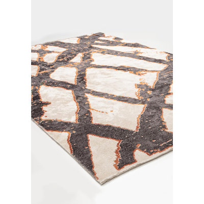 Rodneka Abstract Hand Loom 94.49cm X 118.11cm Indoor / Outdoor Area Rug