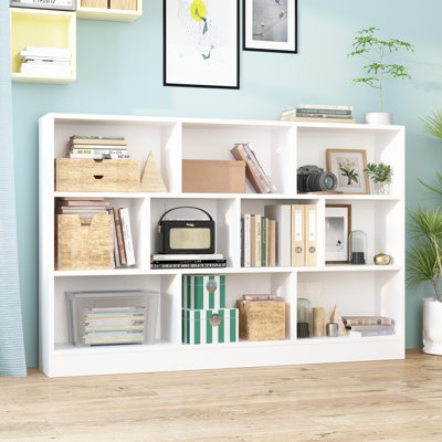 Catheleen 3-Tiered Bookcase