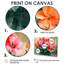 «Geranium Garden In Sunlit Colors Realism - Geraniums», art mural sur toile-258368132-258368140-258368147
