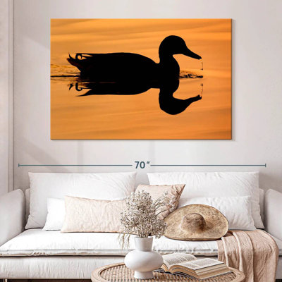 Brampt Mallard Duck Silhouette