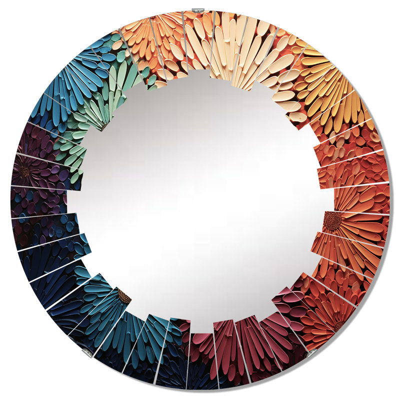Miroir mural rond Nottaway, 32 po x 32 po