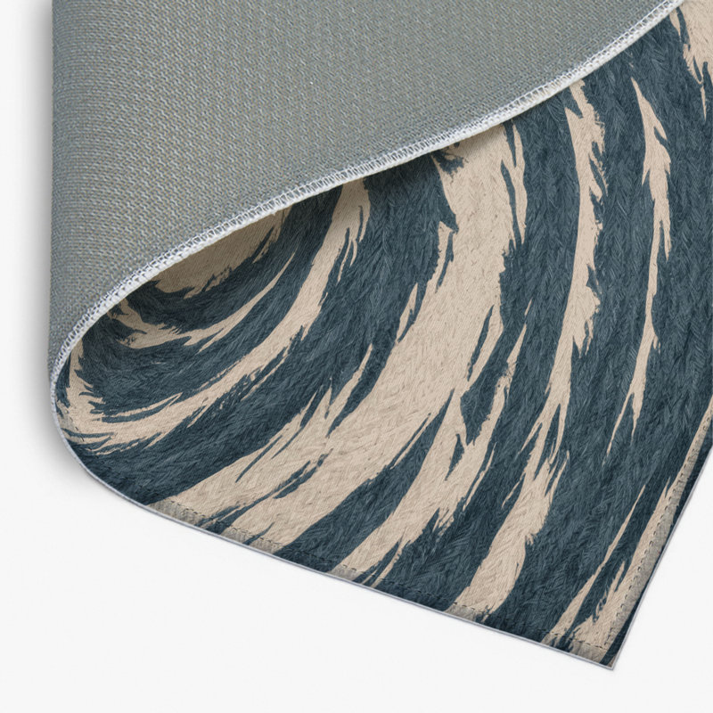 Tapis intérieur et extérieur gris Nature, Rectangulaire 2 pi x 3 pi