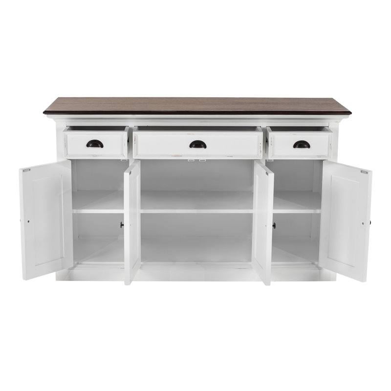 Babich 57.09'' Solid Wood Sideboard