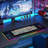 Wireless Charging RGB Gaming Mouse Pad 15W, LED Mouse Mat 800X300x4mm, 10 Light Modes Extra Large Mousepad Non-Slip Rubber Base Computer Keyboard Mat For Gaming, Macbook, PC, Laptop, Desk