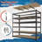 59.8" Extra Wide Heavy Duty Storage Shelves - Adjustable Garage Shelving Unit, Large Capacity, Tool-free Assembly-1984096425