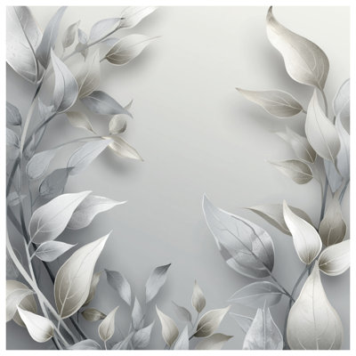 Édredon botanique feuille d'argent