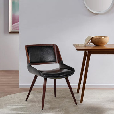 Ayrton Faux Leather Mid-Century Dining Chair