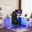 Inbox Zero Adjustable Reclining Ergonomic Swiveling PC & Racing Game Chair