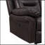 Causeuse inclinable en cuir Global-845163398-845163451