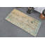 Tapis turc rétro vintage dans les tons de jaune éclatant, idéal pour rehausser les petits espaces - jaune / vert