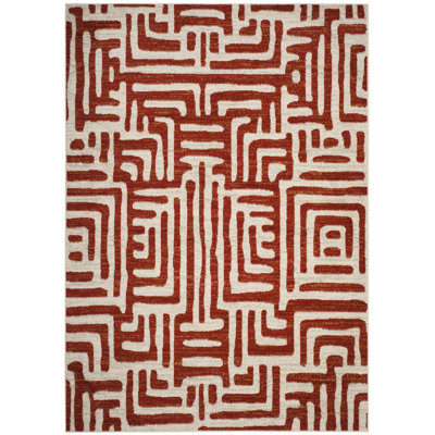 Tapis géométrique Allenby Performance