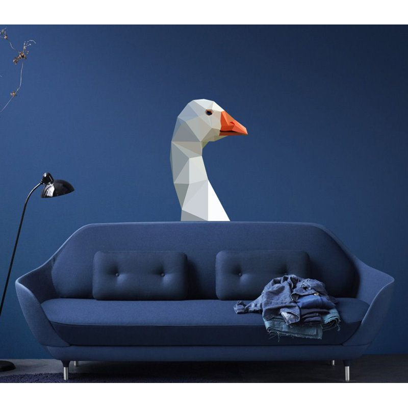Animals Wall Decal, 33" H x 46" W