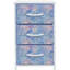 Commode 3 tiroirs - Teinture Tie Dye