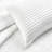 Pointehaven White Velvet Oversized Channel Quilt Set, King/California King-117339464-117339466