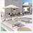 Hargrove Outdoor Patio Aluminum Chaise Lounge