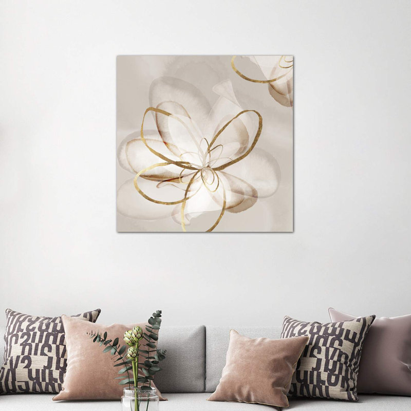 Transparent Beauty II by Eva Watts - Wrapped Canvas Print, 93.98 cm H x 93.98 cm W x 1.91 cm D
