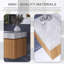 Meuble-lavabo flottant mural moderne 48 po
