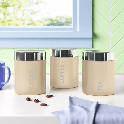 Surrett Metal Jar - Set of 3