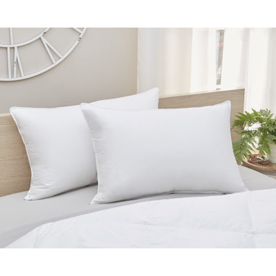 Luxury Goose Down Pillow – Firm Density