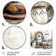 «Native Art Pottery Desert Serenity II - Boho Pottery», ensemble de 3 reproductions d'art mural-107182116-107182117