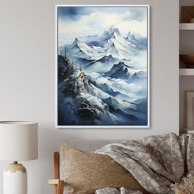 Jaimaine Alaska Snowy Peaks sur impression sur toile