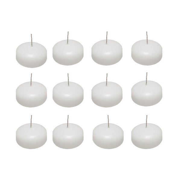 D'light Online 15 Hour Unscented White Emergency and Events Bulk Votive  Candles (White, Set of 144)