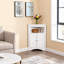 Console de 24 po avec tablettes et tablettes latérales pour petits espaces