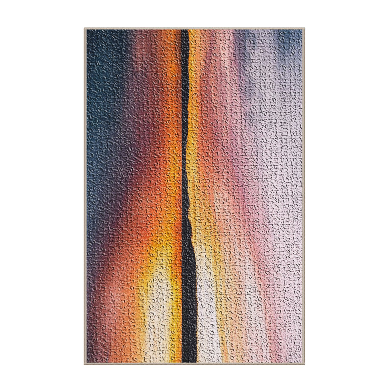 Tapis 10 zones orange coucher, Rectangle 5 pi x 7 pi
