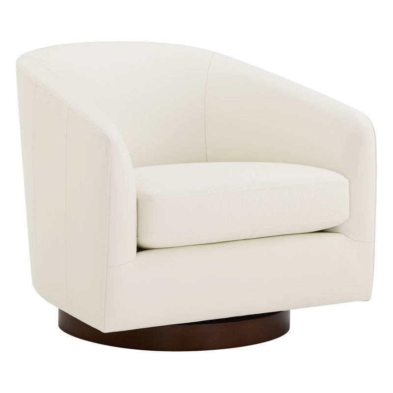 Fauteuil demi-tonneau Bennett, Beige