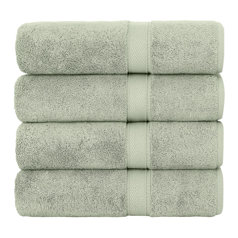 Sinemis Super Plush Bath Towel, Green