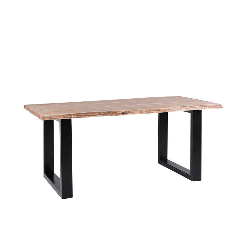 Hummell Acacia Solid Wood Dining Table, H77 x L200 x W95