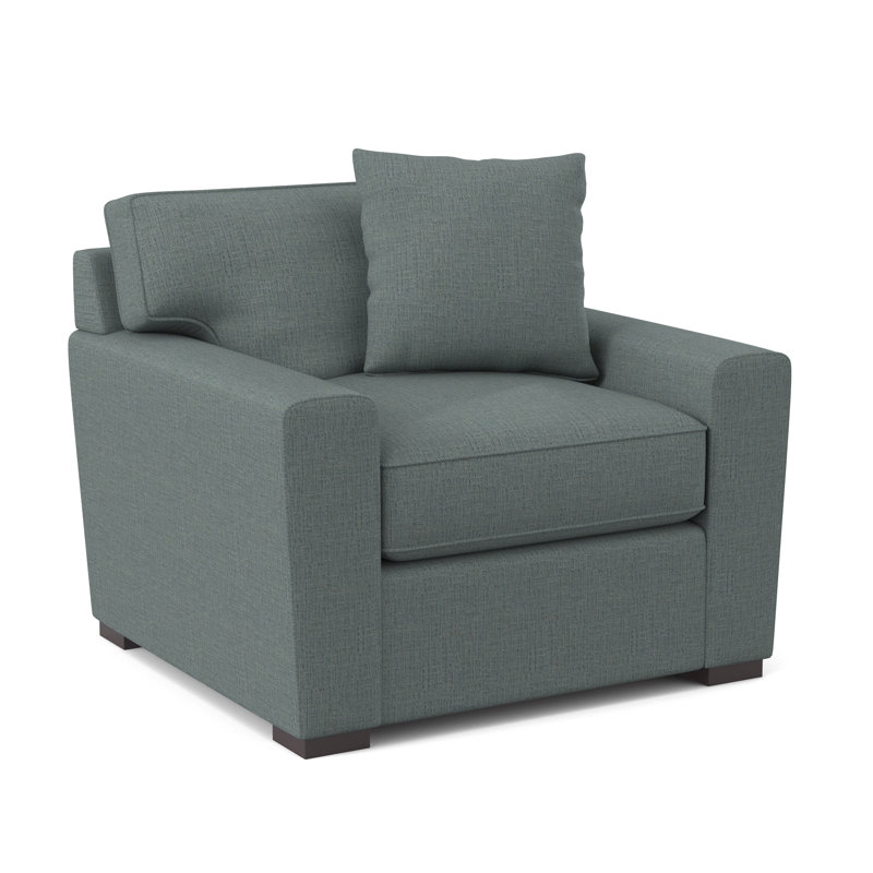 Fauteuil en polyester l 42 po Zinah, Chenille aux œufs Heavenly Robins