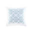 Lit en microfibre 5 pièces - très grand, blanc, motif, édredon à volants, literie lavable à la machine, microfibre blanche et accents lavables-119448860