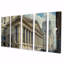 «Beige Banks», ensemble architectural sur toile «Banks»-569721601