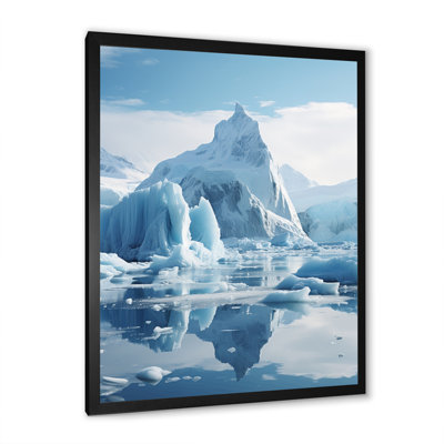 Glacier Majestic Ice II - paysage et nature, reproduction sur toile